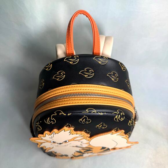 NWOT Loungefly X Pokemon Arcanine Figural Mini Backpack - Picture 2 of 6